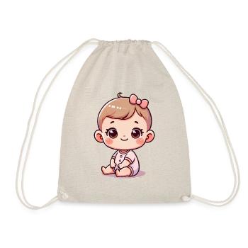 Bébé - Sac de sport léger - nature - Devant