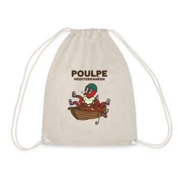 Poulpe pêcheur méditerranéen - Sac de sport léger - nature - Devant