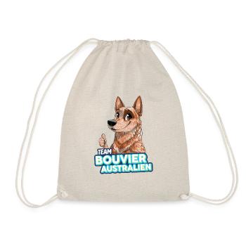 TEAM Australian Cattle Dog - Rot - Turnbeutel - Natur - Vorne