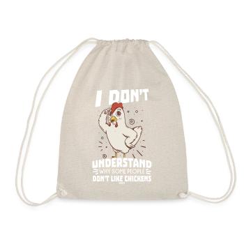 Poulet - Sac de sport léger - nature - Devant