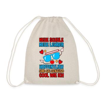 Daycare Leavers Back to School School Child Enrollment - Drawstring Bag - nature - Front