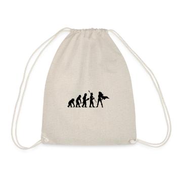 Evolution héroïne de super-héros Power Girl Gift - Sac de sport léger - nature - Devant