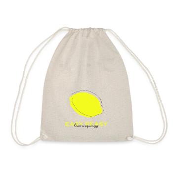 Citron. - Sac de sport léger - nature - Devant