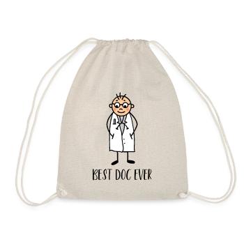 Doctor - Best Doctor Ever - Best Doc Ever - Drawstring Bag - nature - Front