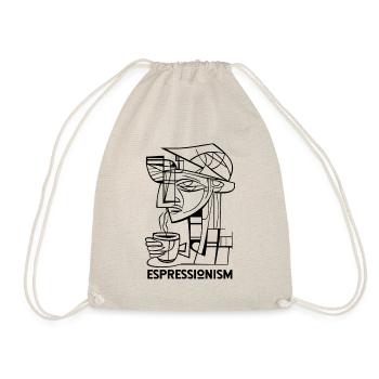Espressionism - Espresso - Drinking Coffee - Drawstring Bag - nature - Front