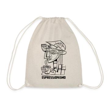 Espressionismus - Espresso - Kaffee trinken - Turnbeutel - Natur - Vorne