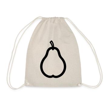 pear - Drawstring Bag - nature - Front