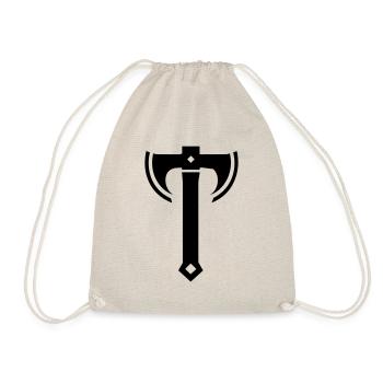 axe - Drawstring Bag - nature - Front