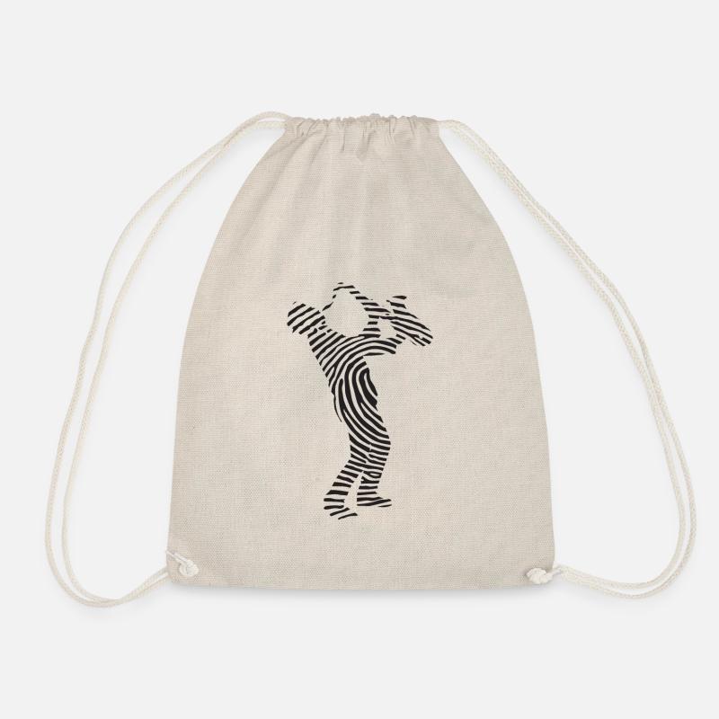 saxophone - Drawstring Bag - nature