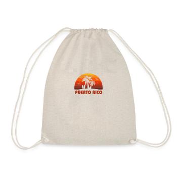 Cool Porto Rico plage coucher de soleil Souvenir - Sac de sport léger - nature - Devant
