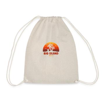 Cooles Big Island Hawaii Beach Sunset Souvenir - Turnbeutel - Natur - Vorne