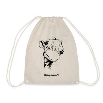 Giraffe (II) - How are you doing? - Drawstring Bag - nature - Front