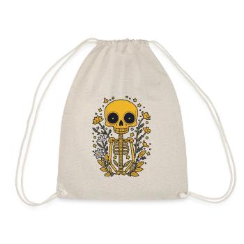 Skeleton - Drawstring Bag - nature - Front