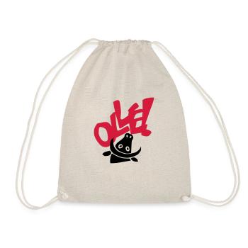 toto olle - Sac de sport léger - nature - Devant