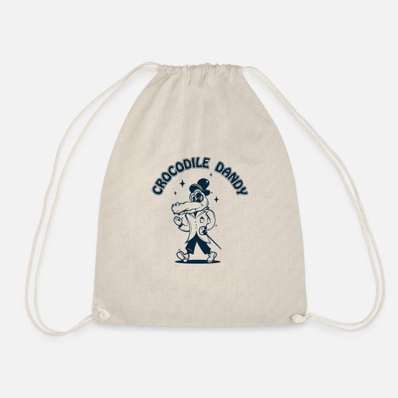 Crocodile dandy - Sac de sport léger - nature