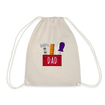 Dad's Stuff - Drawstring Bag - nature - Front