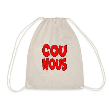 COUCOU C'ESTNOUS (2ème partie, pensez à la 1ère) - Sac de sport léger - nature - Devant