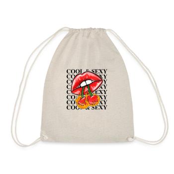 Cool & Sexy - Drawstring Bag - nature - Front