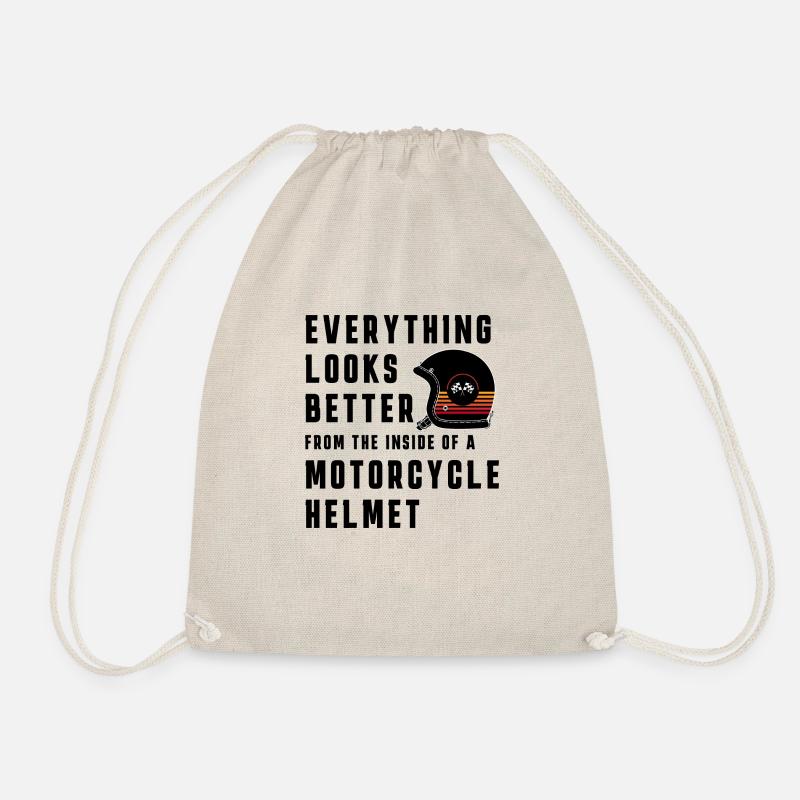 Everything looks better - Turnbeutel - Natur