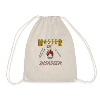 Master of Disaster Grill Master - Drawstring Bag - nature - Front