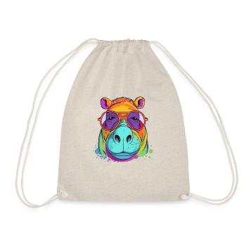 Harry l'hippopotame - Sac de sport léger - nature - Devant