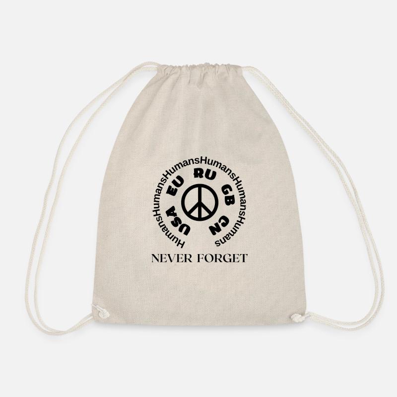 HUMANS - Turnbeutel - Natur