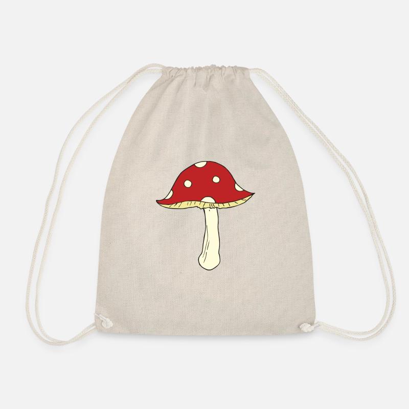 fly agaric - Drawstring Bag - nature