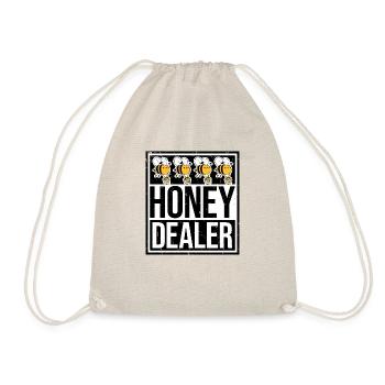 Marchand de miel marchand de miel abeilles mignonnes apiculteur citation - Sac de sport léger - nature - Devant