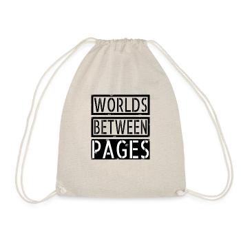 Literary Community Book Lovers Humor Sayings - Drawstring Bag - nature - Front