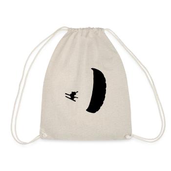 Speedflying / Speedriding /Speedgliding - Drawstring Bag - nature - Front