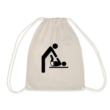 baby - Turnbeutel - Natur - Vorne