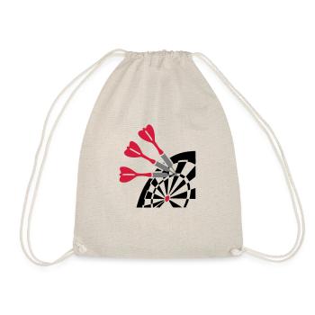 Fléchettes flèche fléchettes - Sac de sport léger - nature - Devant