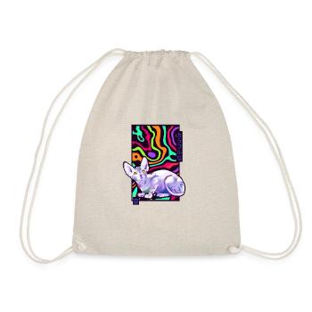 Sphynx Colours Cat - Drawstring Bag - nature - Front
