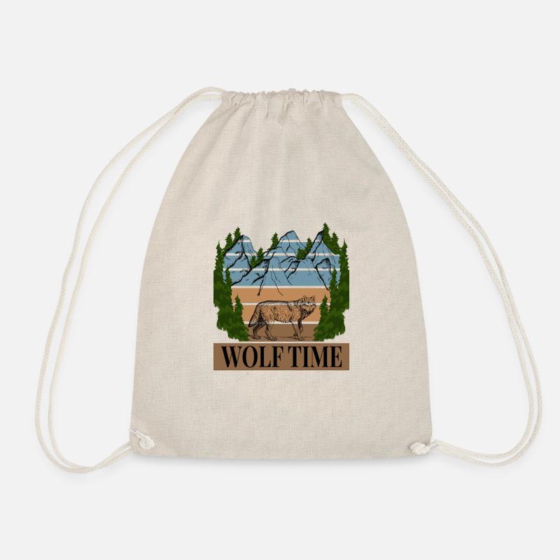 WOLFSZEIT - Turnbeutel - Natur