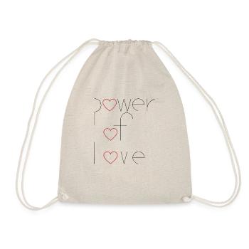 Power of Love - Turnbeutel - Natur - Vorne