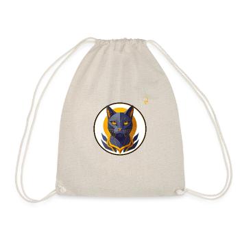 THE CAT - Drawstring Bag - nature - Front