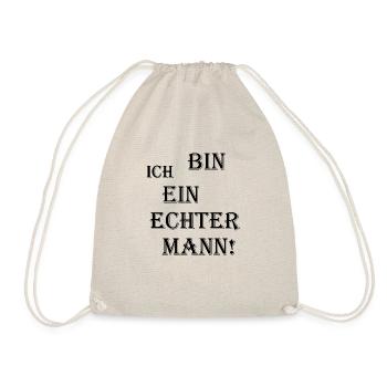 Mannheim Monnem Mannheimat - Turnbeutel - Natur - Vorne