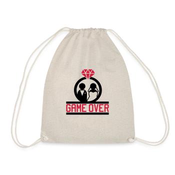 Game Over - Turnbeutel - Natur - Vorne