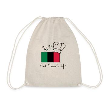 Nonna le chef - Sac de sport léger - nature - Devant