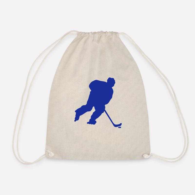 Inline inline eishockey figur roller - Turnbeutel - Natur