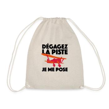 JE ME POSE - Sac de sport léger - nature - Devant