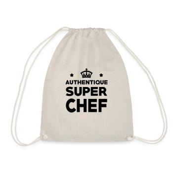 Chef / Patron / Boss / Cuisinier / Cuisine - Sac de sport léger - nature - Devant
