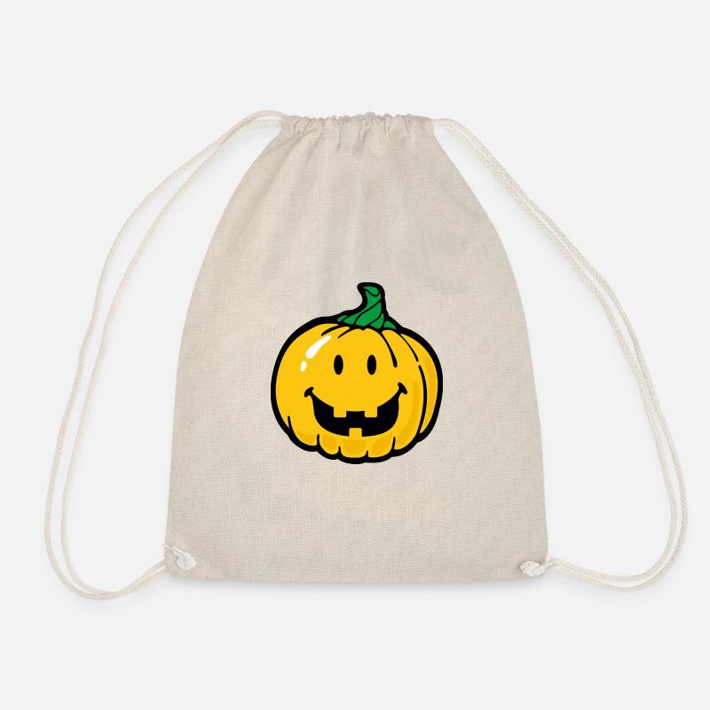 Smiley Halloween - Turnbeutel - Natur
