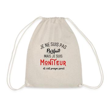 Pas parfait mais moniteur - Sac de sport léger - nature - Devant