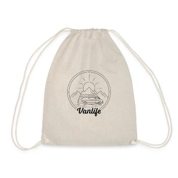 Van Life in the mountains - Drawstring Bag - nature - Front
