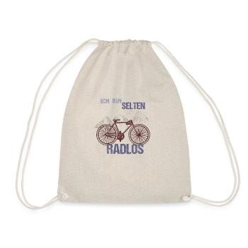 Je suis rarement sans roues. - Sac de sport léger - nature - Devant