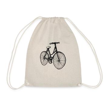 Vélo Doodle Bicyclettes Cycling Silhouette 8 - Sac de sport léger - nature - Devant