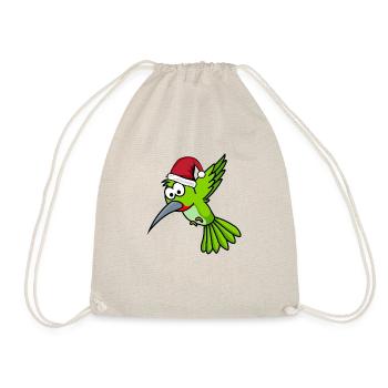 Colibri Comic Noël - Sac de sport léger - nature - Devant