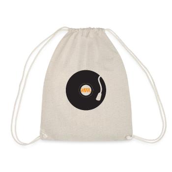 Love Vinyl - Drawstring Bag - nature - Front