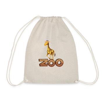 Safari Zoo Animal Safari Zoo - Drawstring Bag - nature - Front